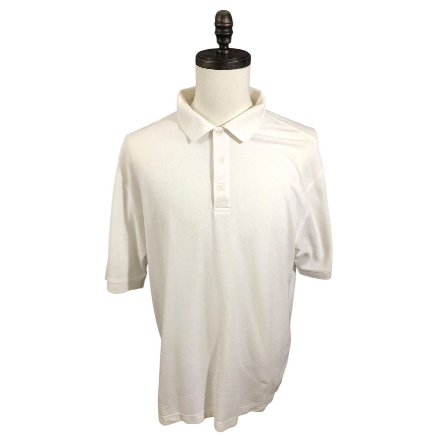 Nike Golf White Polo Shirt Xl